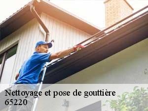 Nettoyage et pose de gouttière  65220