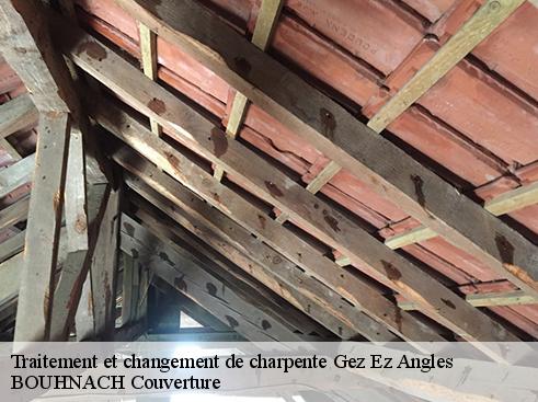 Traitement et changement de charpente  gez-ez-angles-65100 BOUHNACH Couverture