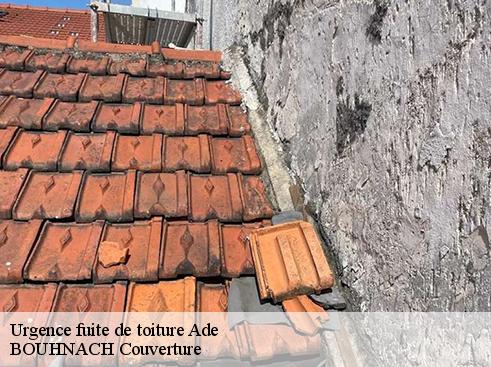 Urgence fuite de toiture  ade-65100 BOUHNACH Couverture