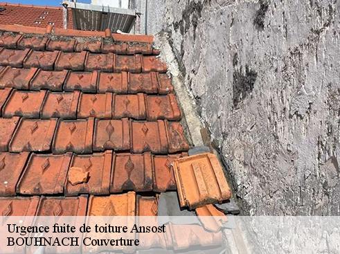 Urgence fuite de toiture  ansost-65140 BOUHNACH Couverture